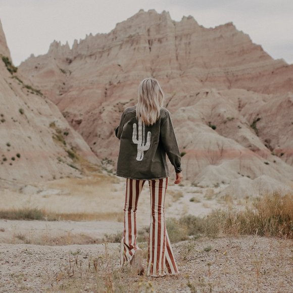 Show Me Your MuMu Cactus Army Jacket - Picture 4 of 4